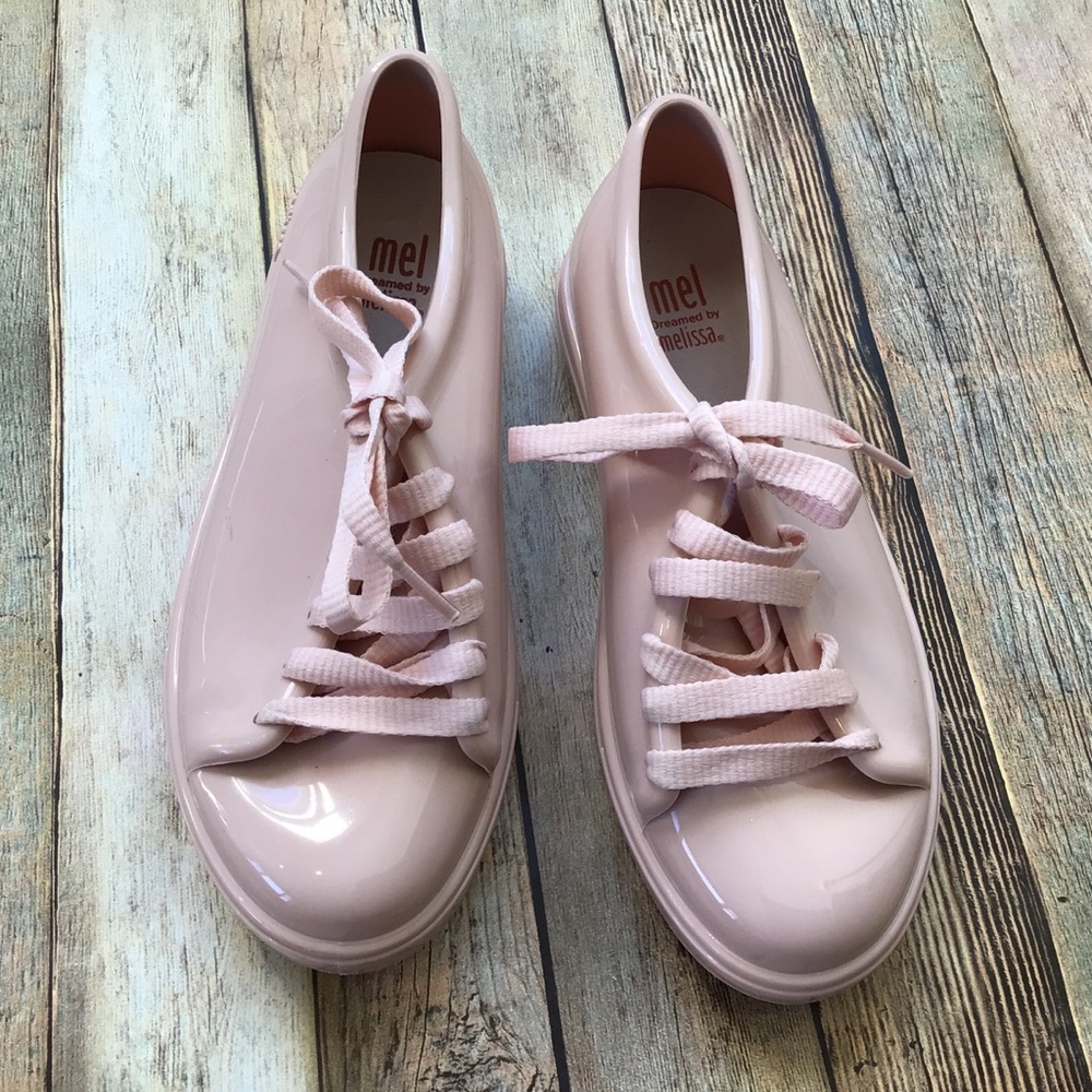 Mini Melissa Mel Pink Sneakers